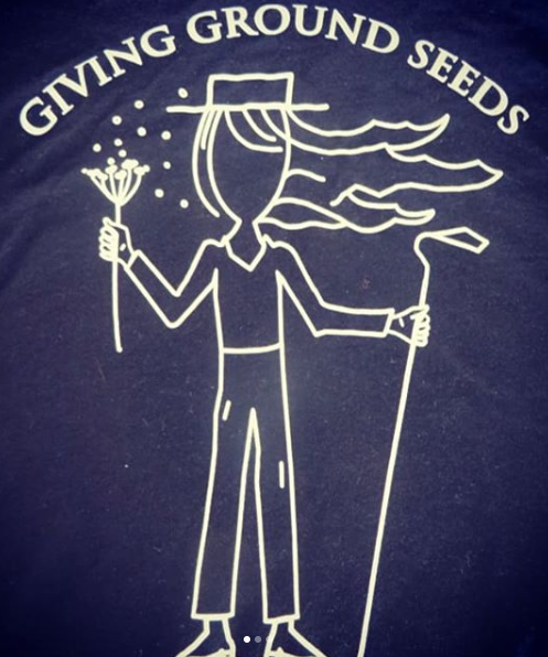 Giving Ground Seeds T-shirt Small-Unisex